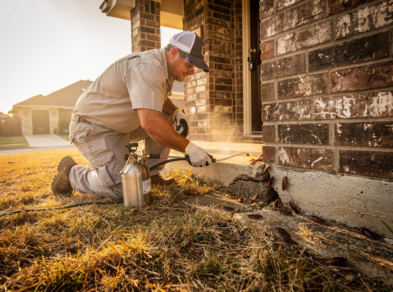 cockroach control in Southside: